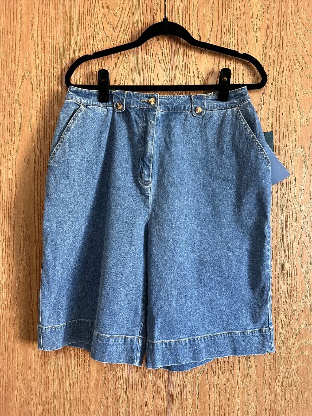 Denim & Co. Denim Bermuda Short-NWT